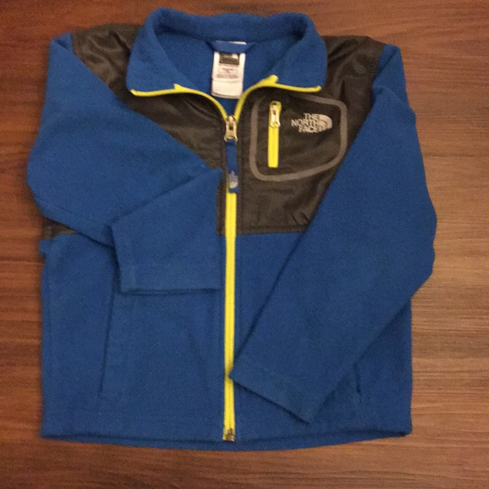 The North Face boys zip up fleece jacket